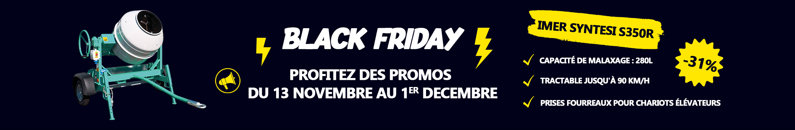 BLACKFRIADAY IMER S350R